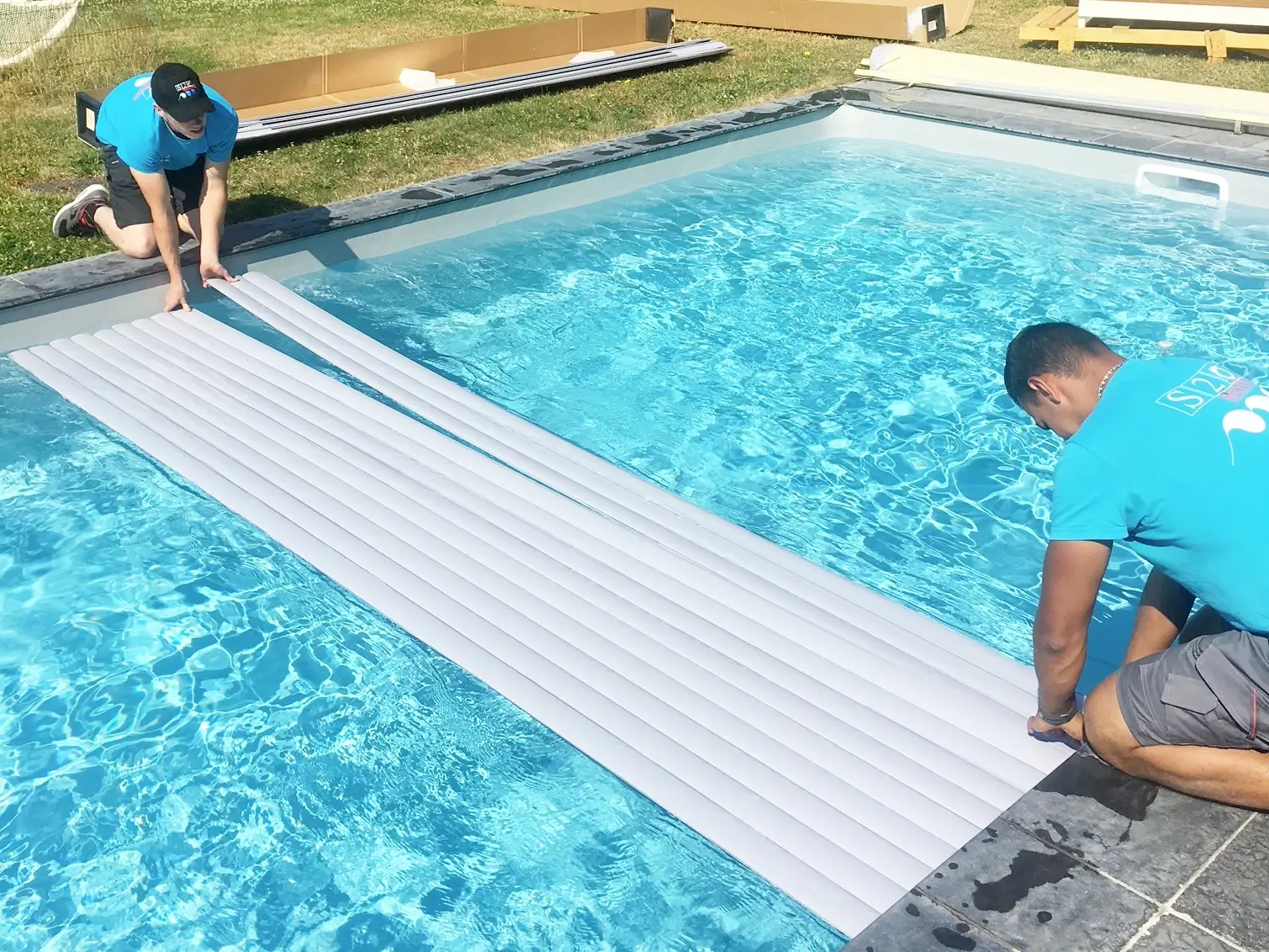 Installation d'un volet de piscine par S2O
